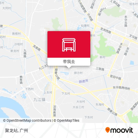 聚龙站地图
