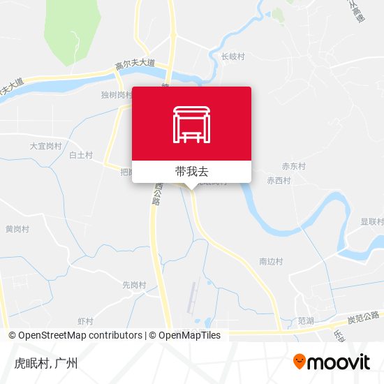 虎眠村地图