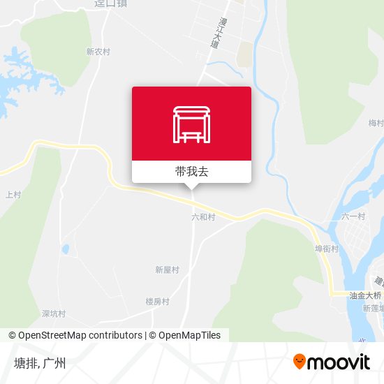 塘排地图