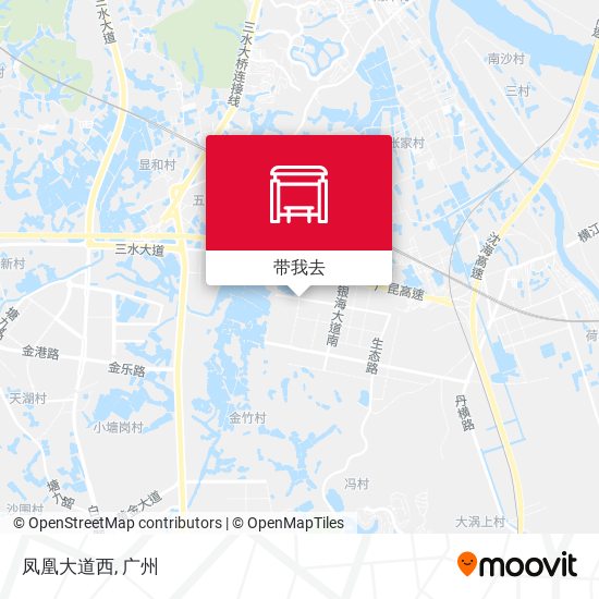 凤凰大道西地图