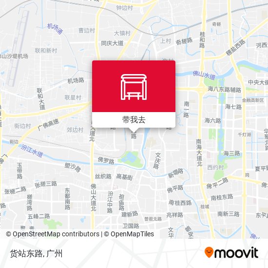 货站东路地图