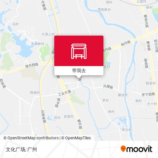 文化广场地图