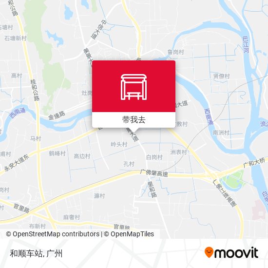和顺车站地图