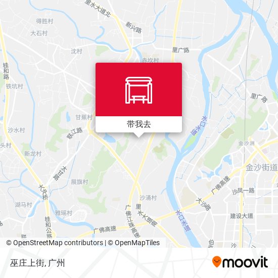 巫庄上街地图
