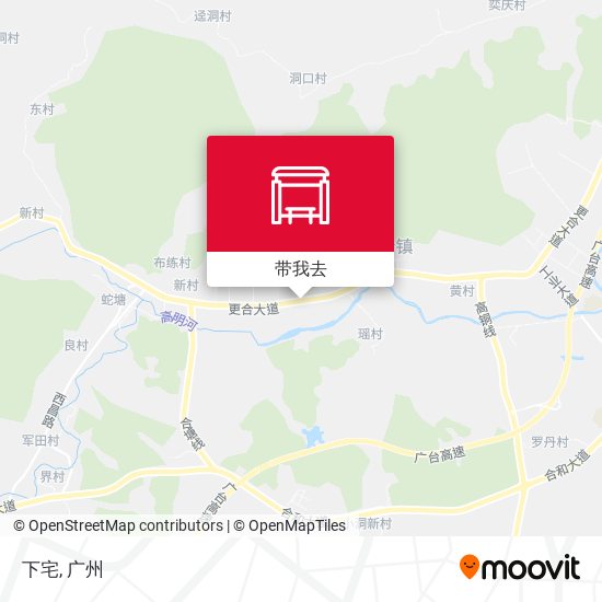 下宅地图