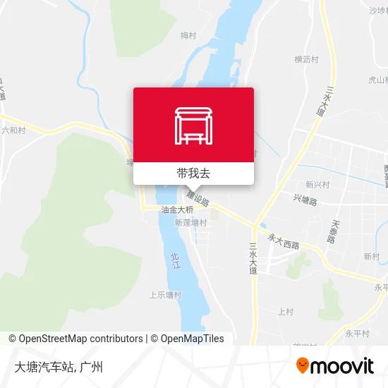 大塘汽车站地图