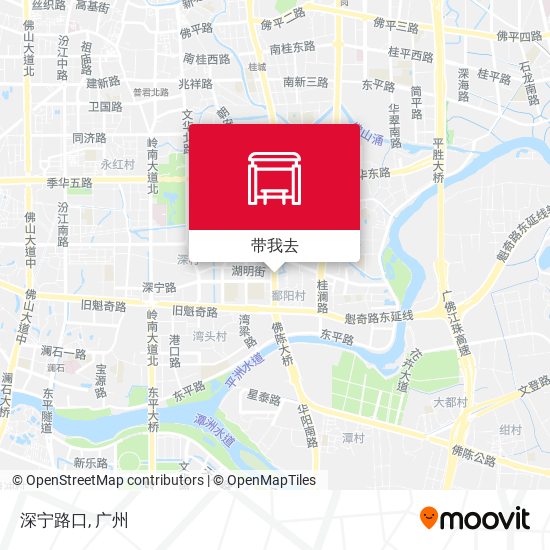 深宁路口地图