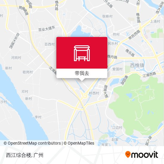 西江综合楼地图