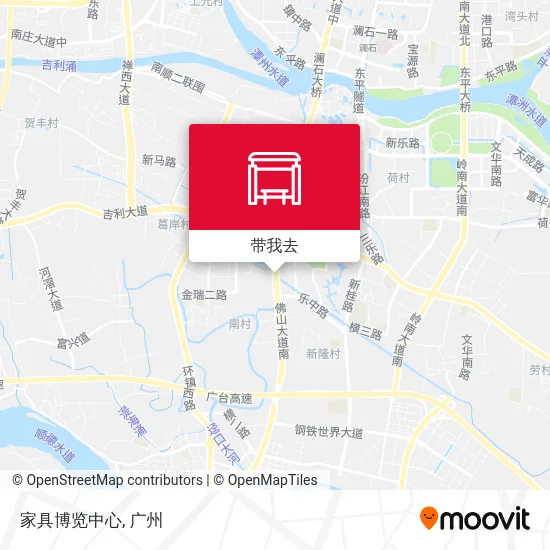 家具博览中心地图