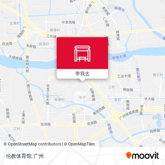 伦教体育馆地图