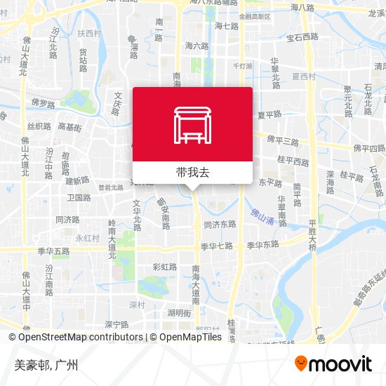 美豪邨地图