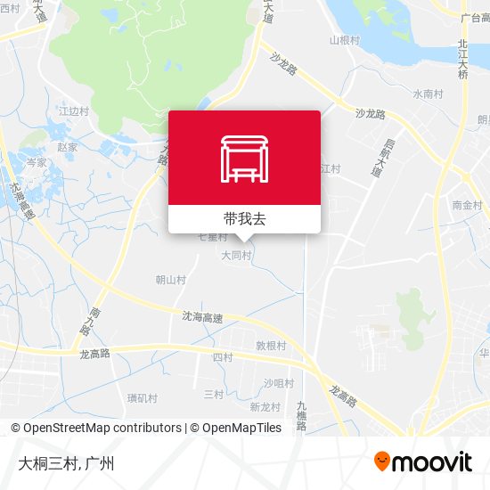 大桐三村地图