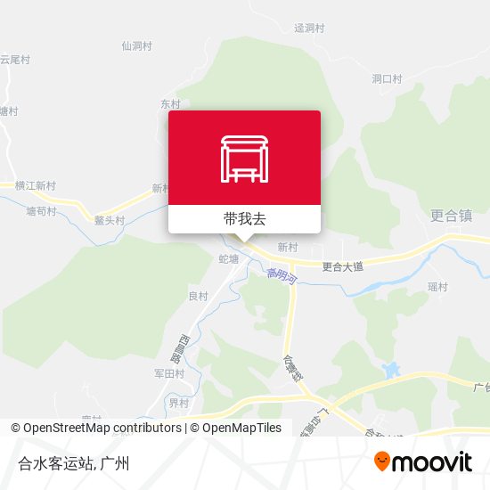 合水客运站地图