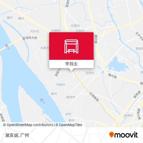 黛富妮地图