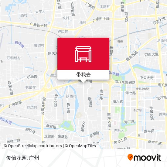 俊怡花园地图