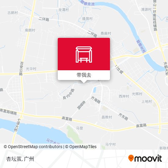 杏坛茧地图