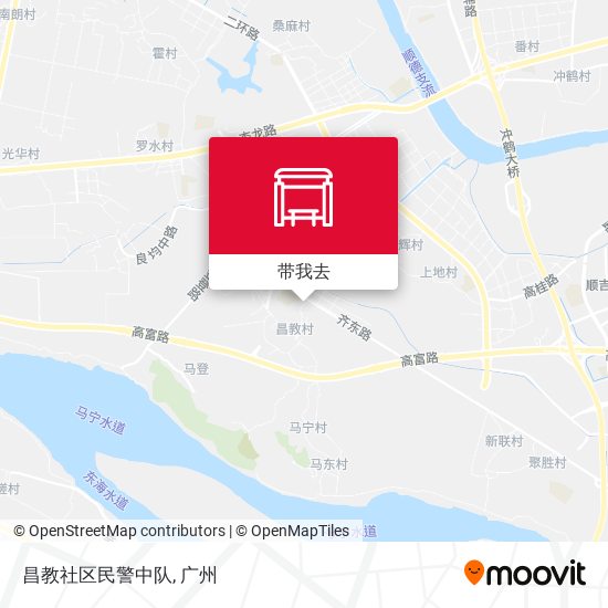 昌教社区民警中队地图