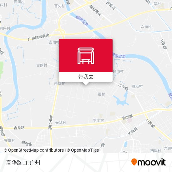 高华路口地图