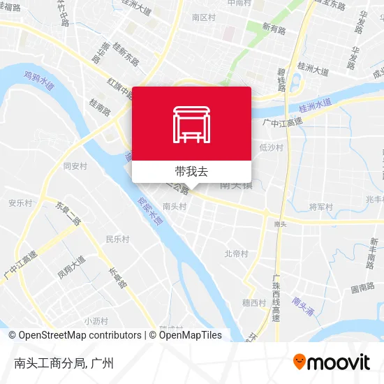 南头工商分局地图