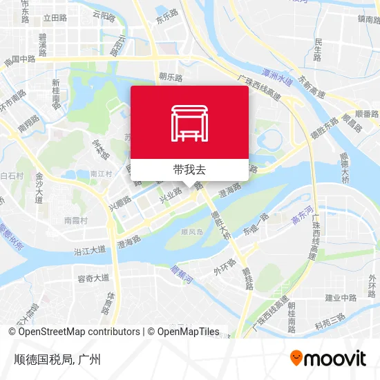 顺德国税局地图