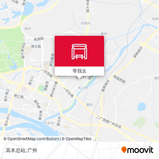 高丰总站地图