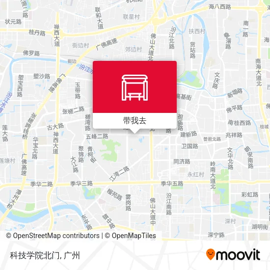 科技学院北门地图