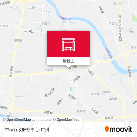 杏坛行政服务中心地图