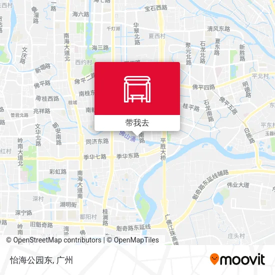 怡海公园东地图