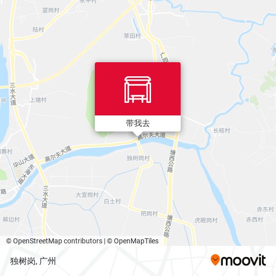 独树岗地图