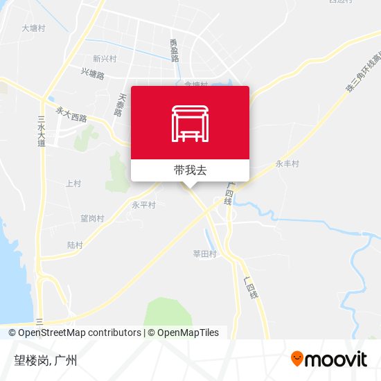 望楼岗地图