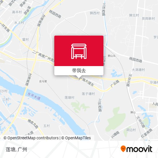 莲塘地图