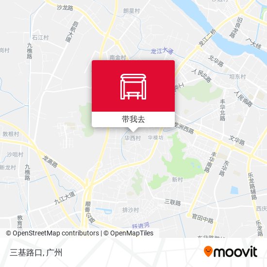 三基路口地图