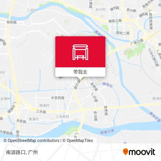 南源路口地图