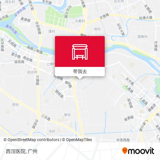 西滘医院地图