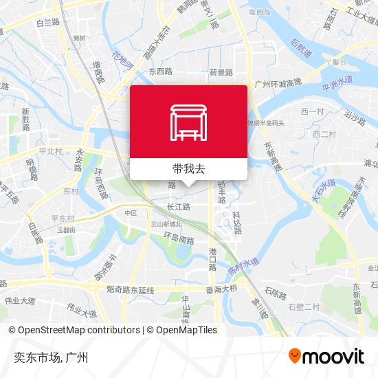 奕东市场地图