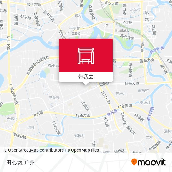 田心坊地图