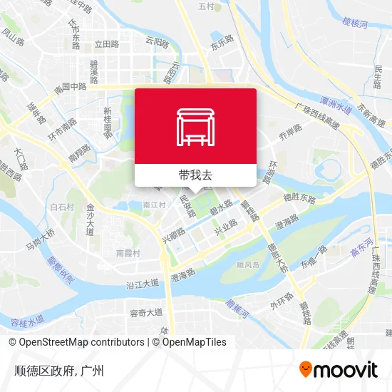 顺德区政府地图