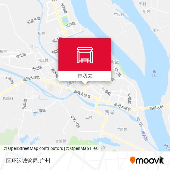 区环运城管局地图