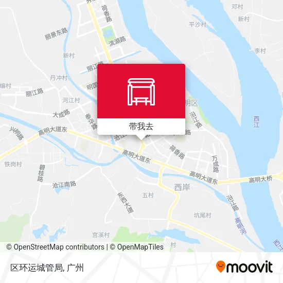 区环运城管局地图