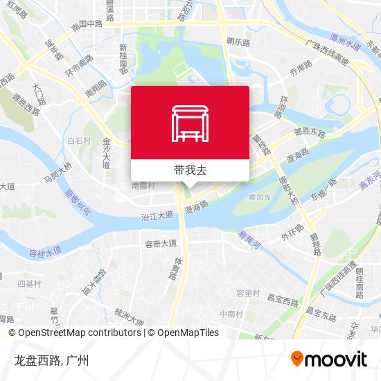 龙盘西路地图