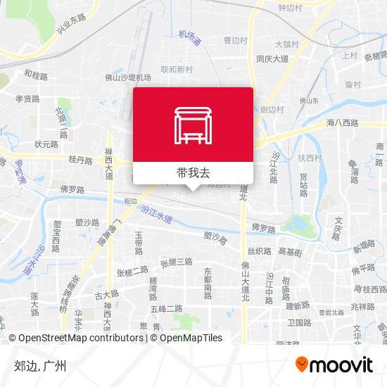 郊边地图
