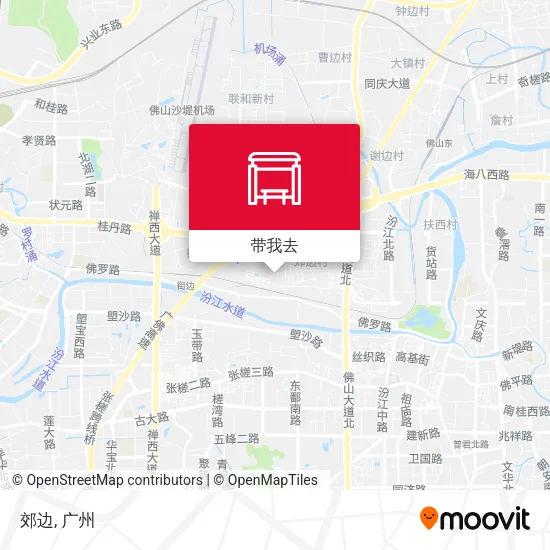 郊边地图
