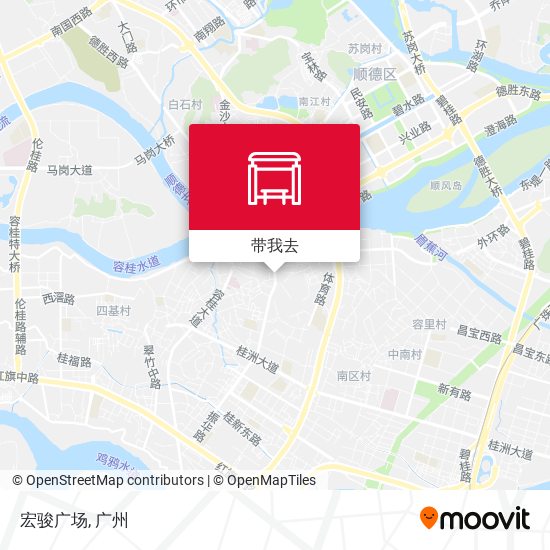 宏骏广场地图