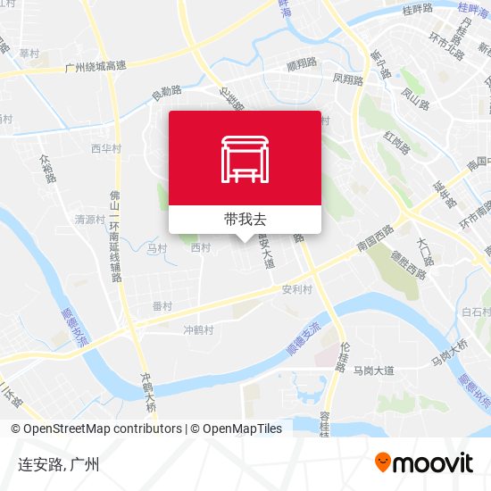 连安路地图