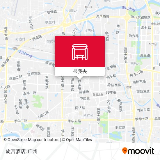 旋宫酒店地图