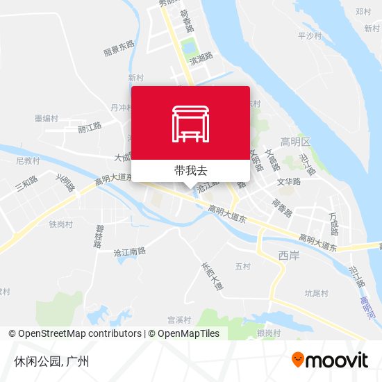 休闲公园地图