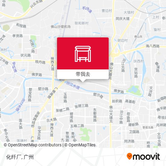 化纤厂地图