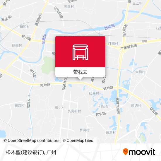 松木塱(建设银行)地图