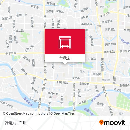 禄境村地图