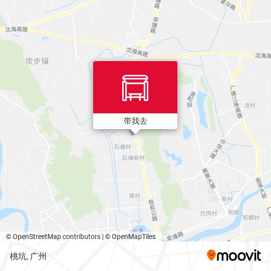 桃坑地图